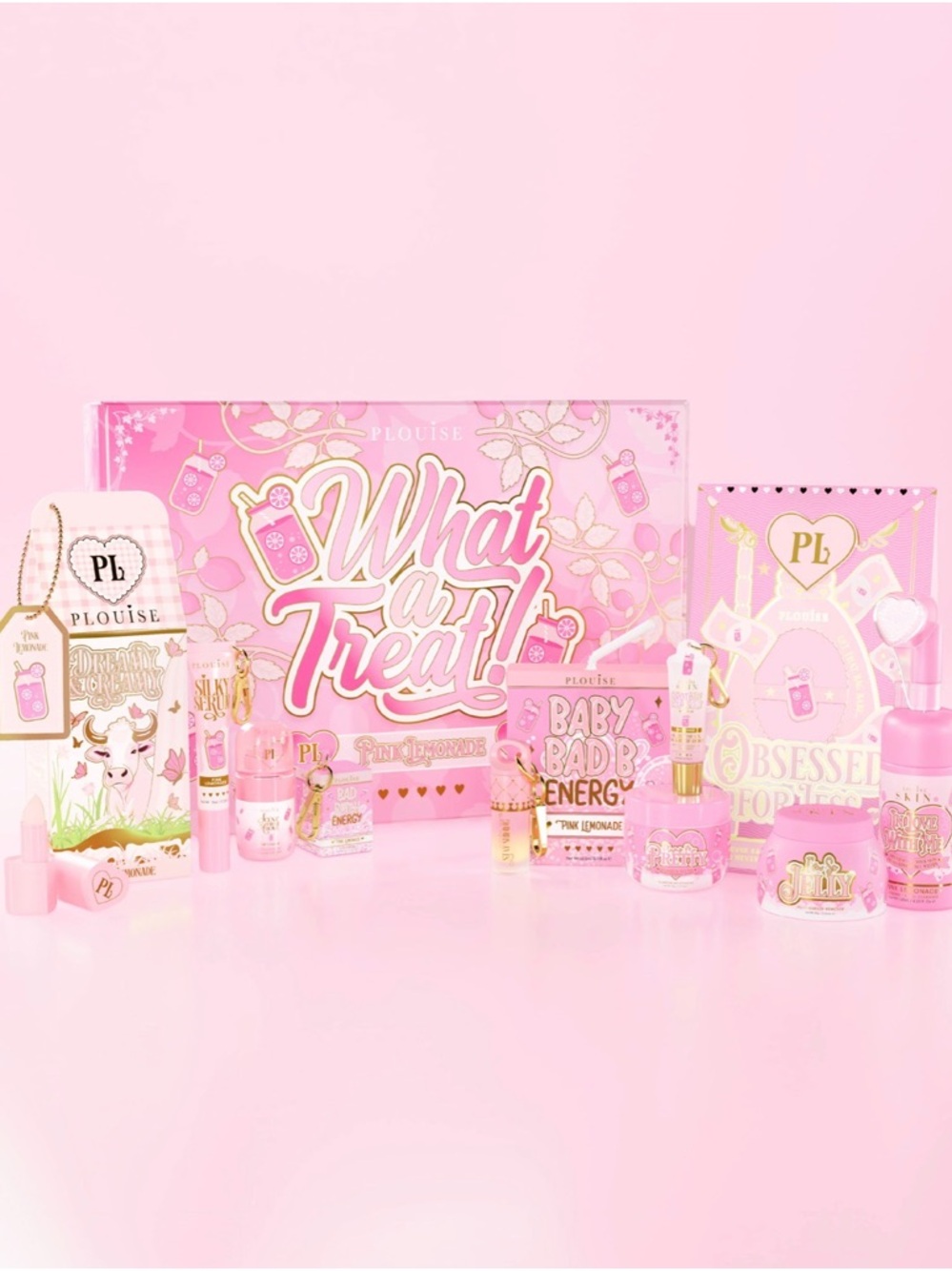 P. Louise. What a Treat Pink Lemonade Bundle. New - Picture 2 of 8